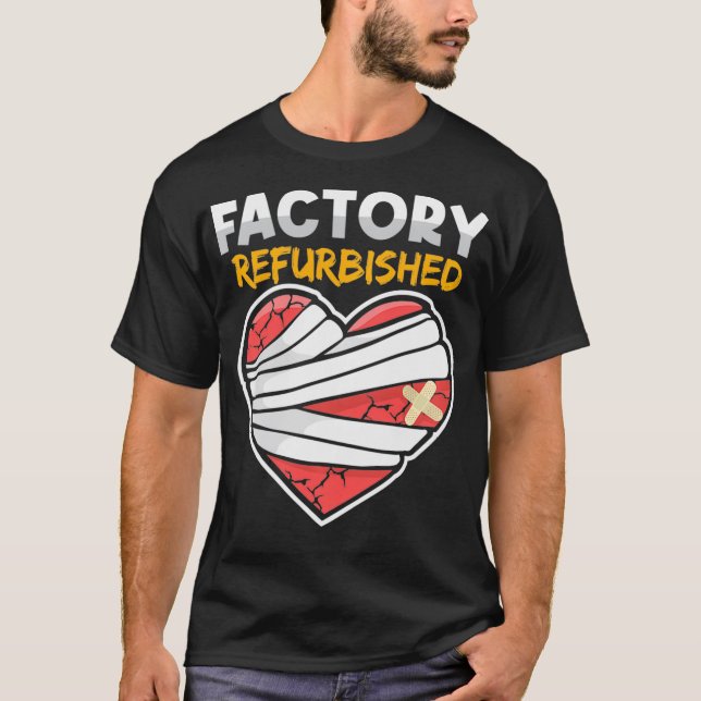 Fabriksinfektion, öppen hjärt - kirurgi, venimpla t shirt (Framsida)