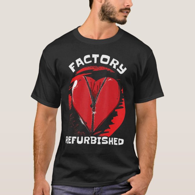 Fabriksinfektion, rekombinerad hjärt - kirurgi t shirt (Framsida)