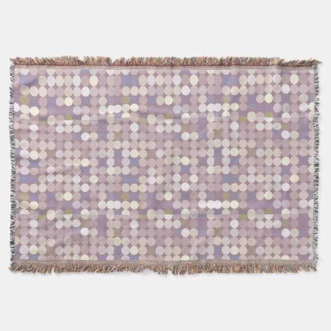 Fabrikskretsar abstrakt mönster mysfilt (Framsidan)