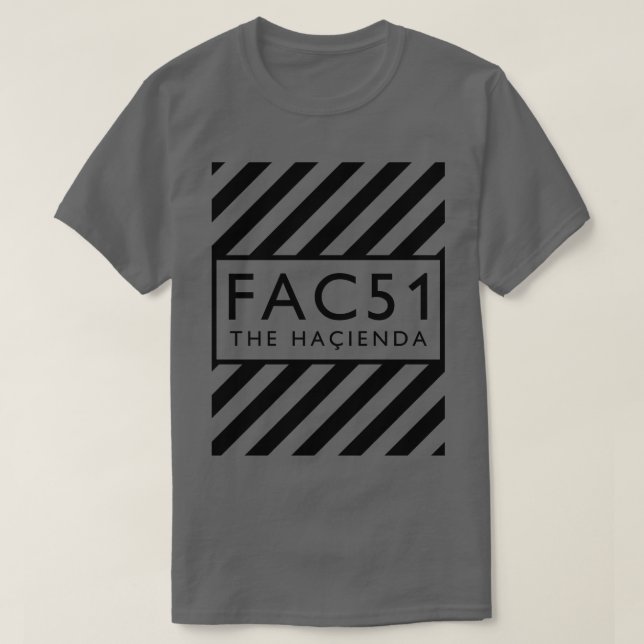 Fabriksposter Hacienda FAC51 T Shirt (Design framsida)