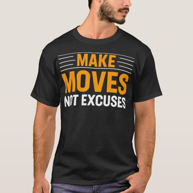 Fabriksrörelser som inte avslöjar gym Fitness Moti T Shirt (Framsida)