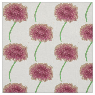 FABRISKMATERIAL BLOMMIGT STIL TYG