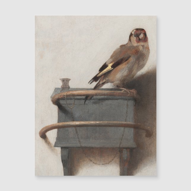 Fabritius - utskriften av Goldfinch Painting Art (Framsida)