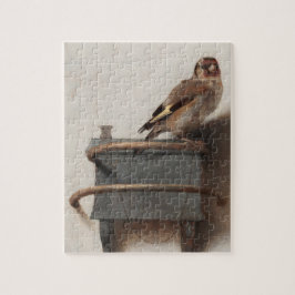 Fabritius - utskriften av Goldfinch Painting Art Pussel