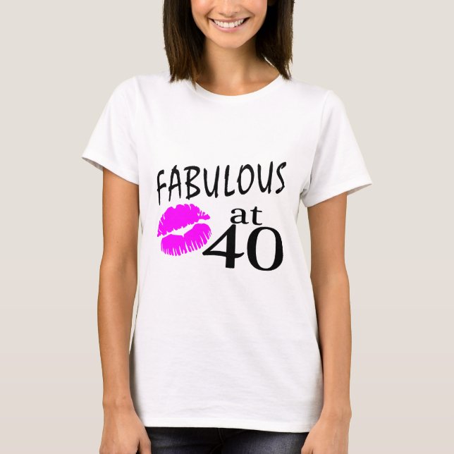 Fabulat vid 40 t shirt (Framsida)
