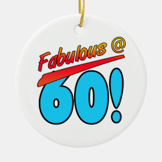 Fabulat vid 60 julgransprydnad keramik