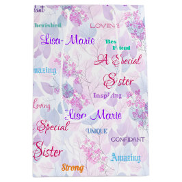 Fabulerad Rosa Blommigt Speciell syster