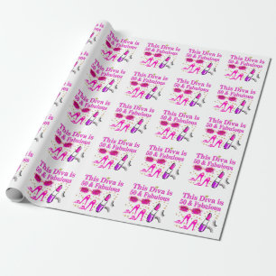 FABULÖSA 50:E DIVA PRESENTPAPPER