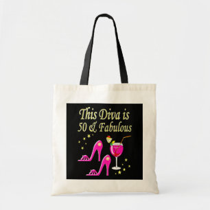 FABULÖSA 50 YR GAMLA DIVA TYGKASSE