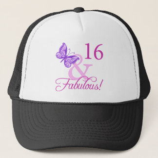 Fabulous 16:e födelsedagen truckerkeps