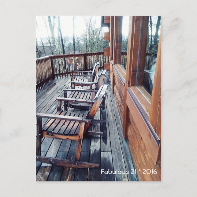 Fabulous 21 * 2016 vycard vykort (Framsida)