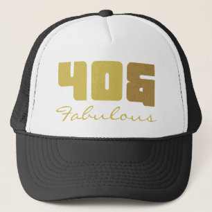 Fabulous 40:e födelsedagen keps