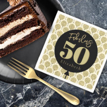 Fabulous 50 Guld Birthday