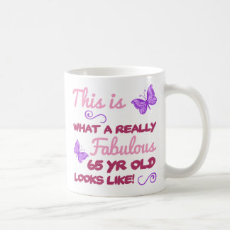 Fabulous 65e Birthday Kaffemugg