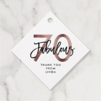 Fabulous 70:e | Den moderna Eleganten Ro Guld föde
