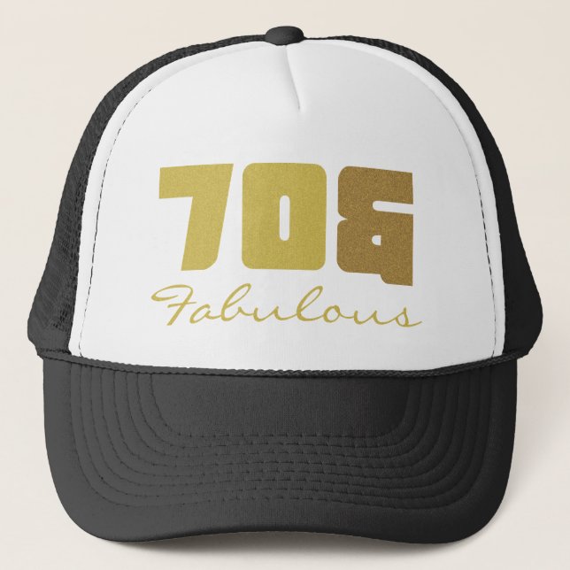 Fabulous 70:e födelsedagen keps (Framsida)