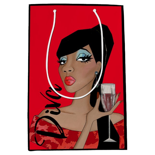 Fabulous "African American Diva" Gift Bag (Framsidan)