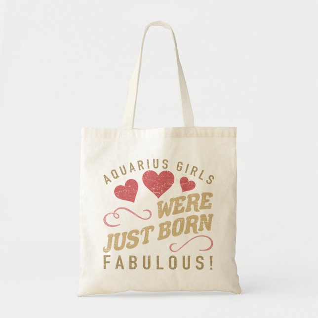 Fabulous Aquarius for Women Tygkasse (Framsidan)