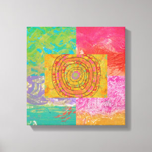 Fabulous Aztec Design Canvastryck