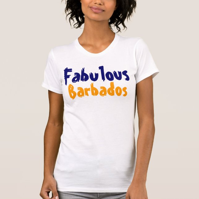 Fabulous barbados t-psykoshymtar tee (Framsida)