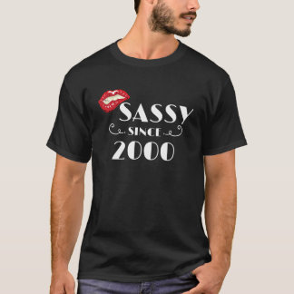 Fabulous Birthday Gift Sassy sedan 2000 T Shirt