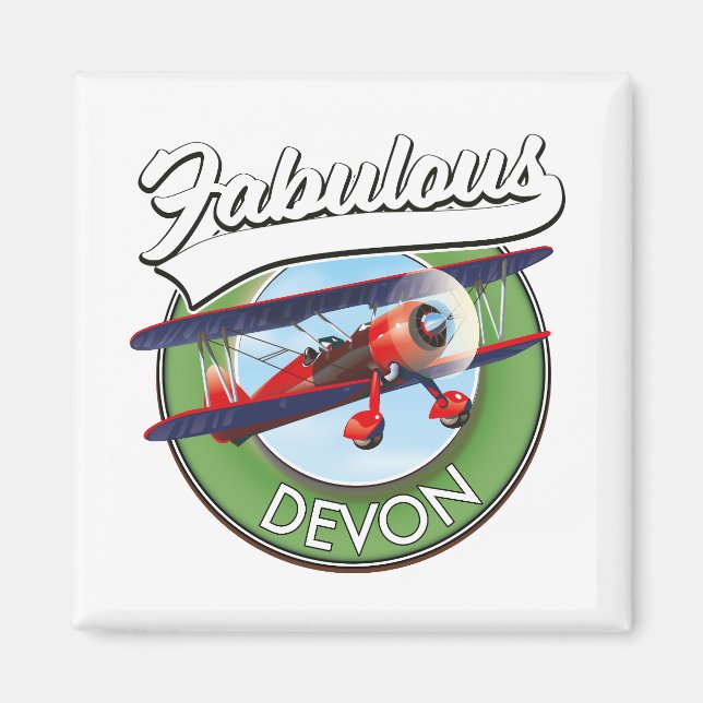 Fabulous Devon-resepaket. Magnet (Framsidan)