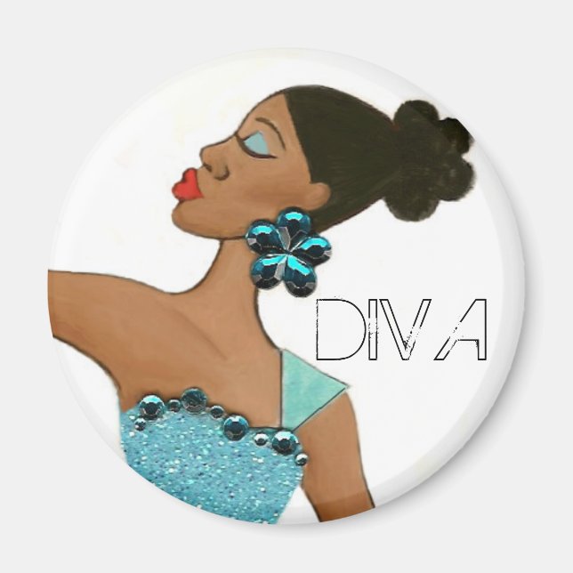 Fabulous Diva magnet (Framsidan)