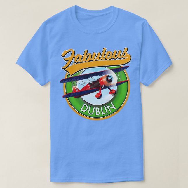 Fabulous Dublin-resepaket T Shirt (Design framsida)