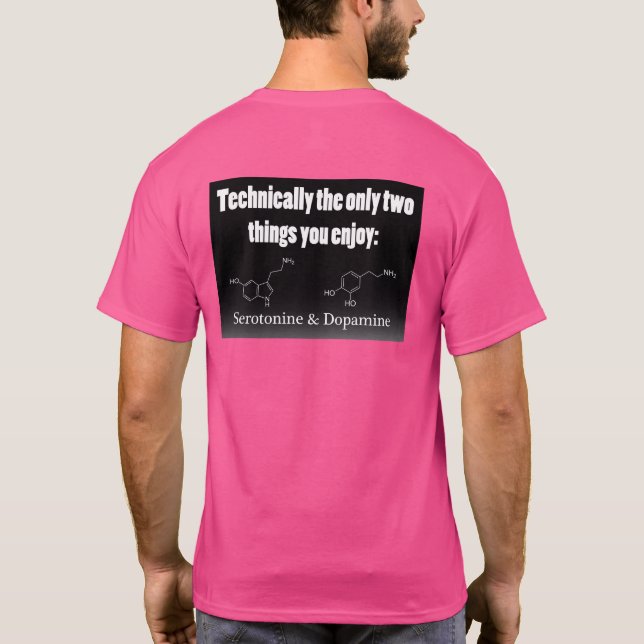 Fabulous & Falling Apart Pink T-Shirt (Baksida)