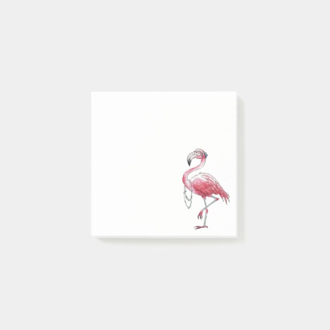 Fabulous Flamingo Post-it Block (Framsida)