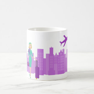 Fabulous Flight Attendant Kaffemugg