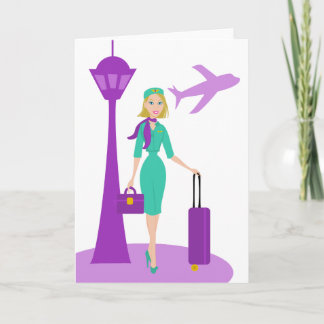 Fabulous Flight Attendant Kort