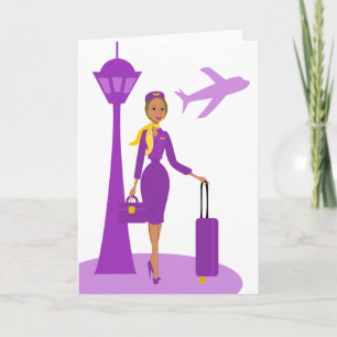 Fabulous Flight Attendant Kort