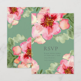 Fabulous Florals Garden Party Bridal Shower OSA Kort