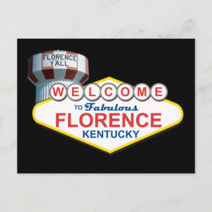 Fabulous Florence Ky Postcard Vykort
