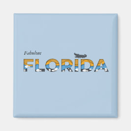 Fabulous Florida Anpassningsbar Magnet