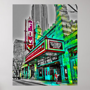 Fabulous Fox Theater Atlanta Georgia Poster