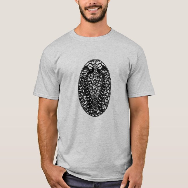Fabulous Fransk Peacocks T Shirt (Framsida)