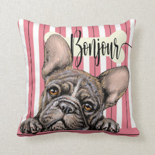 Fabulous Frenchie Fransk Bulldog Dekorativ kudde