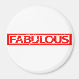 Fabulous Frimärke Magnet