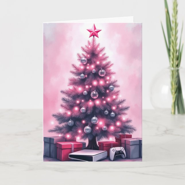 Fabulous Gamer Christmas Card  Helgkort (Framsida)