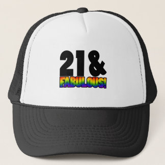 Fabulous Gay 21:a födelsedagen Keps