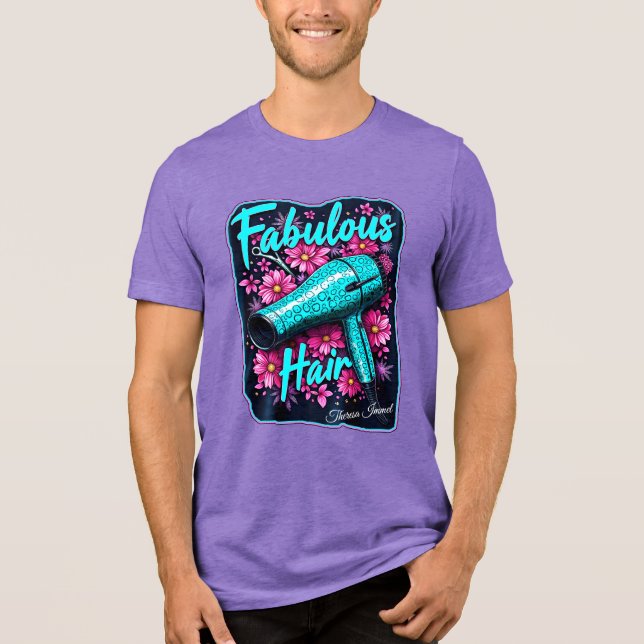 Fabulous Hair Tri-Blend Shirt T (Framsida)