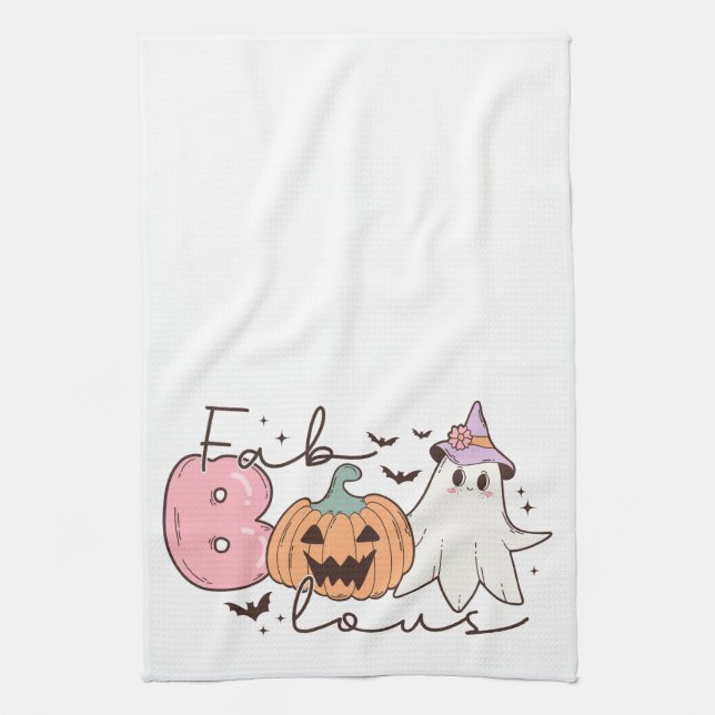 Fabulous Halloween Kökshandduk (Vertikal)