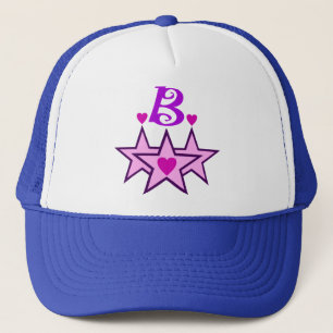 ╚" ★ Fabulous Initial B Snyggt Truckerkeps ™" ╝