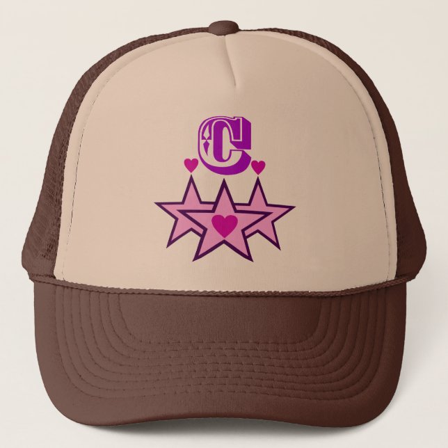 ╚" ★ Fabulous Initial C Snyggt Truckerkeps ™" ╝ (Framsida)