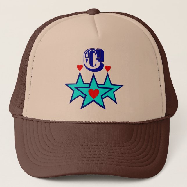 ╚" ★ Fabulous Initial C Snyggt Truckerkeps ™" ╝ (Framsida)