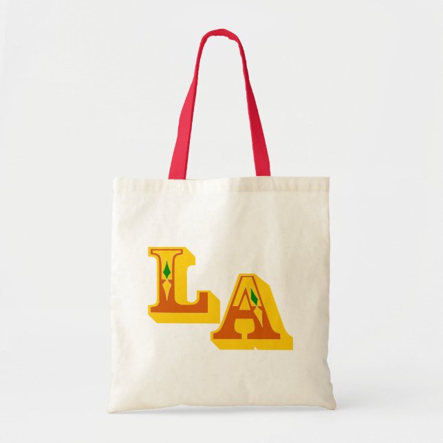 ・° ♥Fabulous LA Logotyp Snyggt Budget Tote Bag§ ♥° Tygkasse (Framsidan)