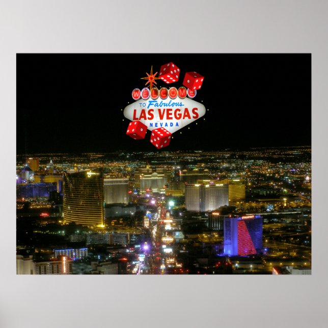 Fabulous Las Vegas Strip Poster (Framsidan)