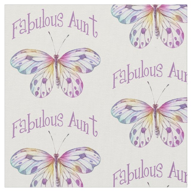 Fabulous Moster Butterfly Gift Ideas Tyg (Närbild)